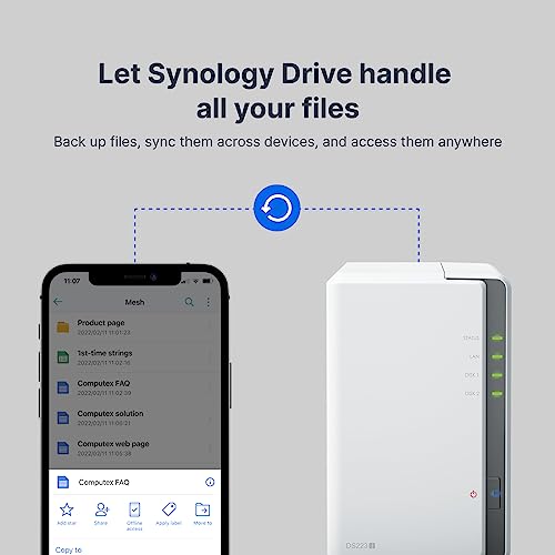 2-Bay DiskStation DS223j (Diskless) E9100