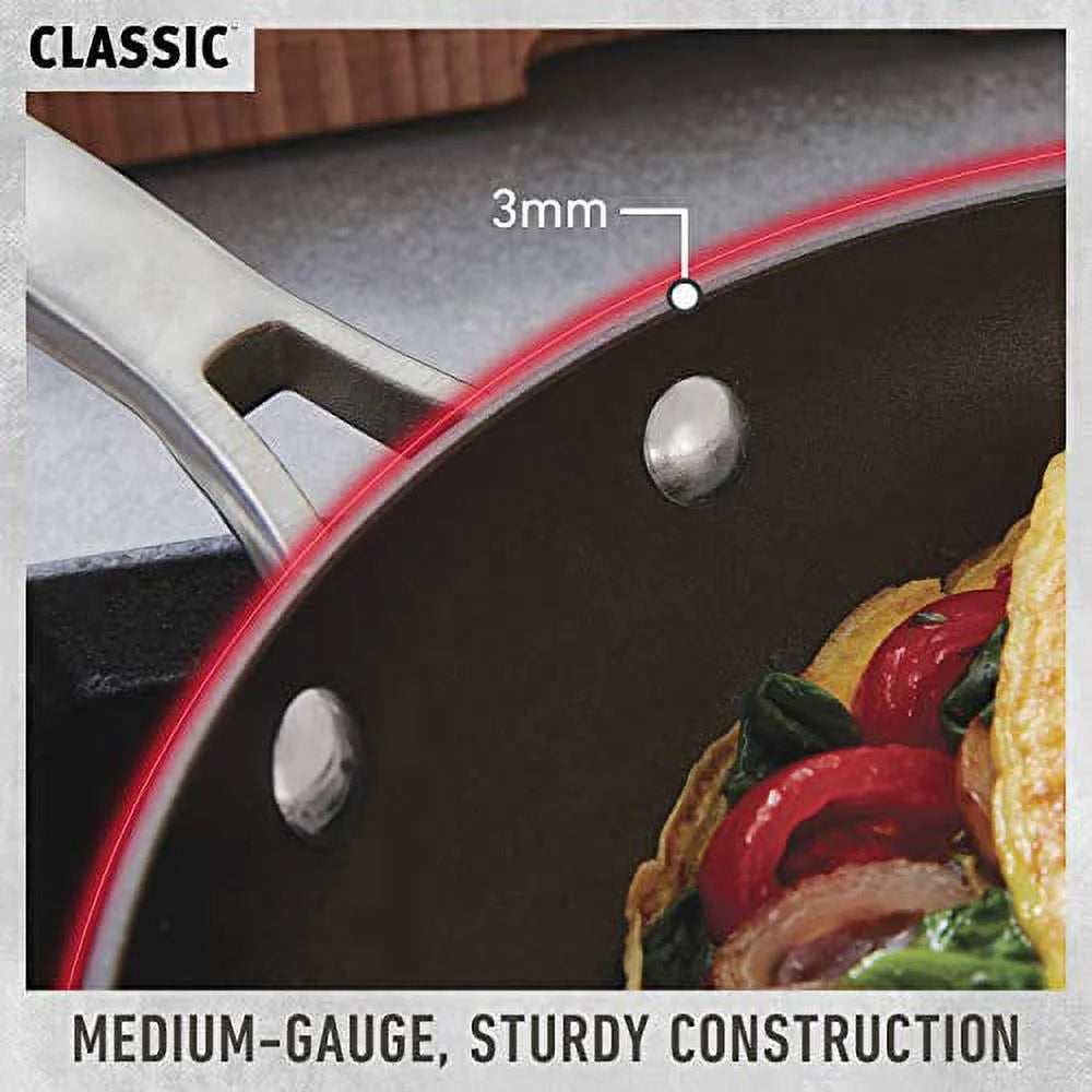 Grey 5 Quart Nonstick Saute Pan with Cover T249082