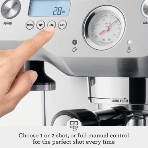 Brushed Stainless Steel Espresso Machine A588596