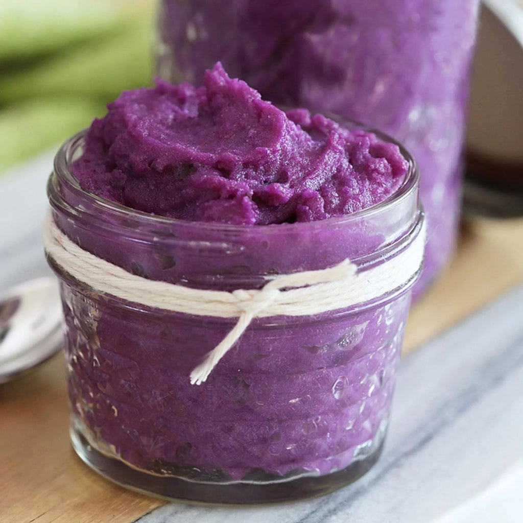 Real Ube Purple Yam Flavoring Extract 70 Ml & Real Ube Powder 100 G (2-Pc Set) N787858