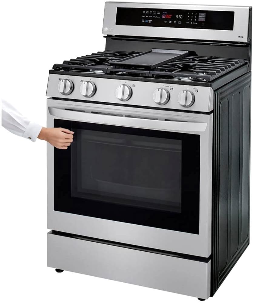 5.8 Cu. Ft. Stainless Steel Gas Range I181
