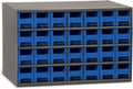 28-Drawer Steel Storage Cabinet, Gray N163717