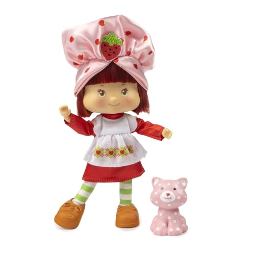Strawberry Shortcake 5.5-inch Poseable Sweet Scented Fashion Doll with 4 Surprise Reveal Accessories V329376