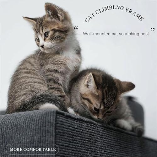 White Self-Adhesive Cat Scratching Mat, 23.62 * 39.37 in K485610