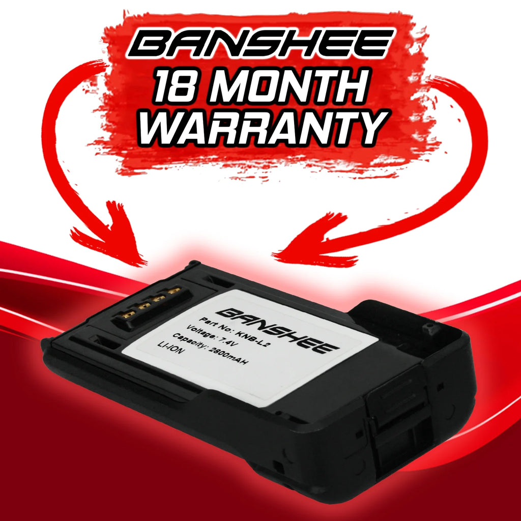 Battery Replacement for Kenwood J536591