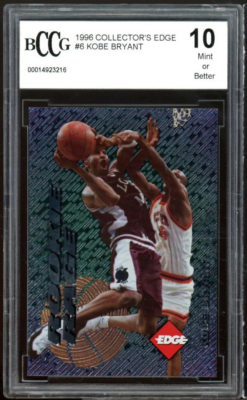 Kobe Bryant Rookie Card BGS BCCG 10 Mint+ P247325