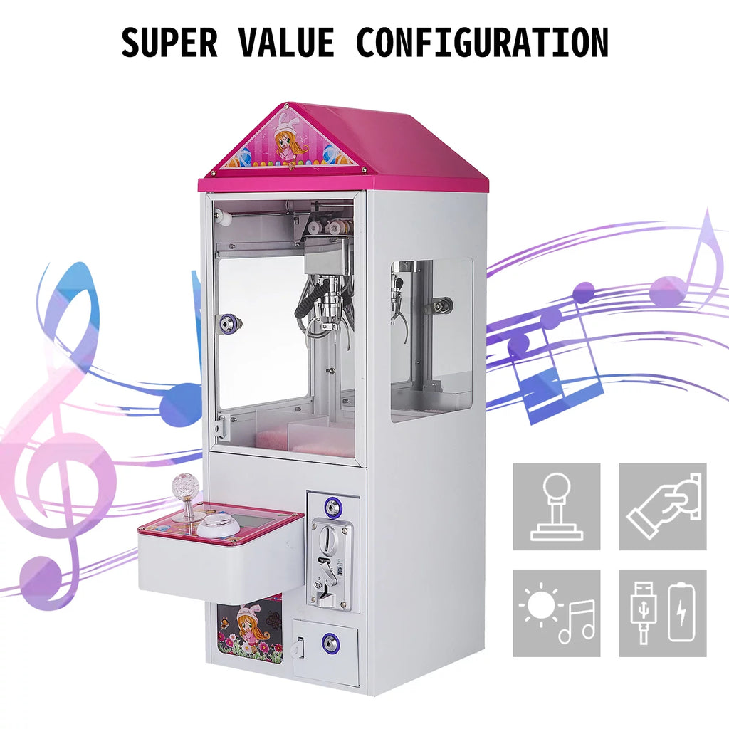 Mini Claw Crane Machine 110V Metal Case B5056