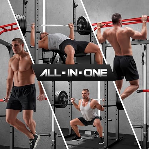 Power Cage with LAT Pulldown and Adjustable Pulley System R182442