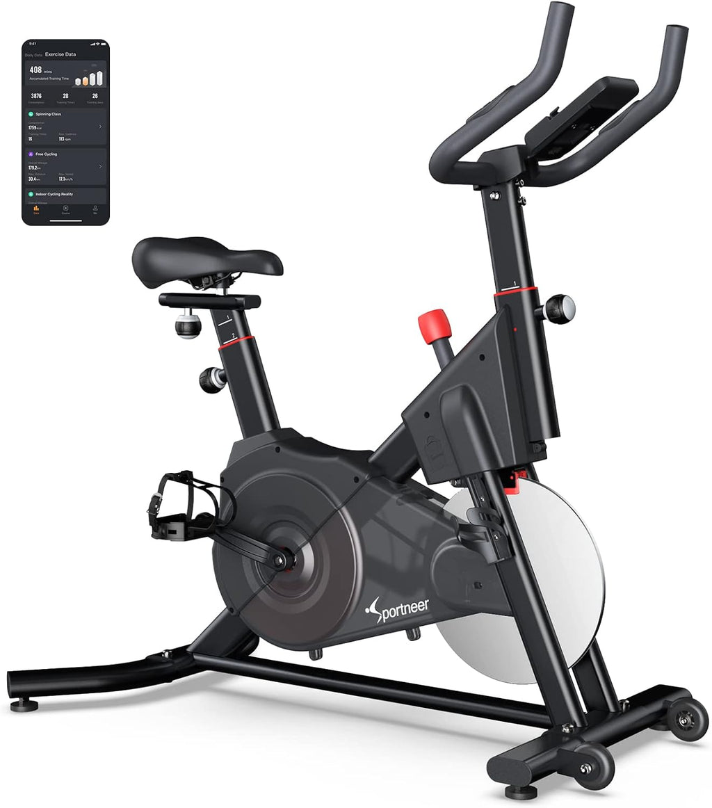 Black Magnetic Resistance Exercise Bike Y87290