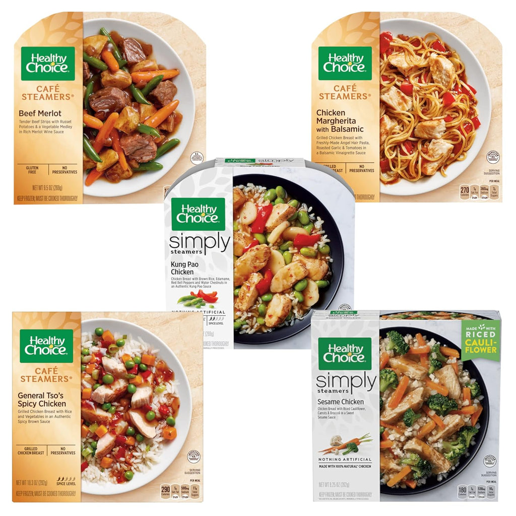 Frozen Meals Variety Pack, 5 Total H372879