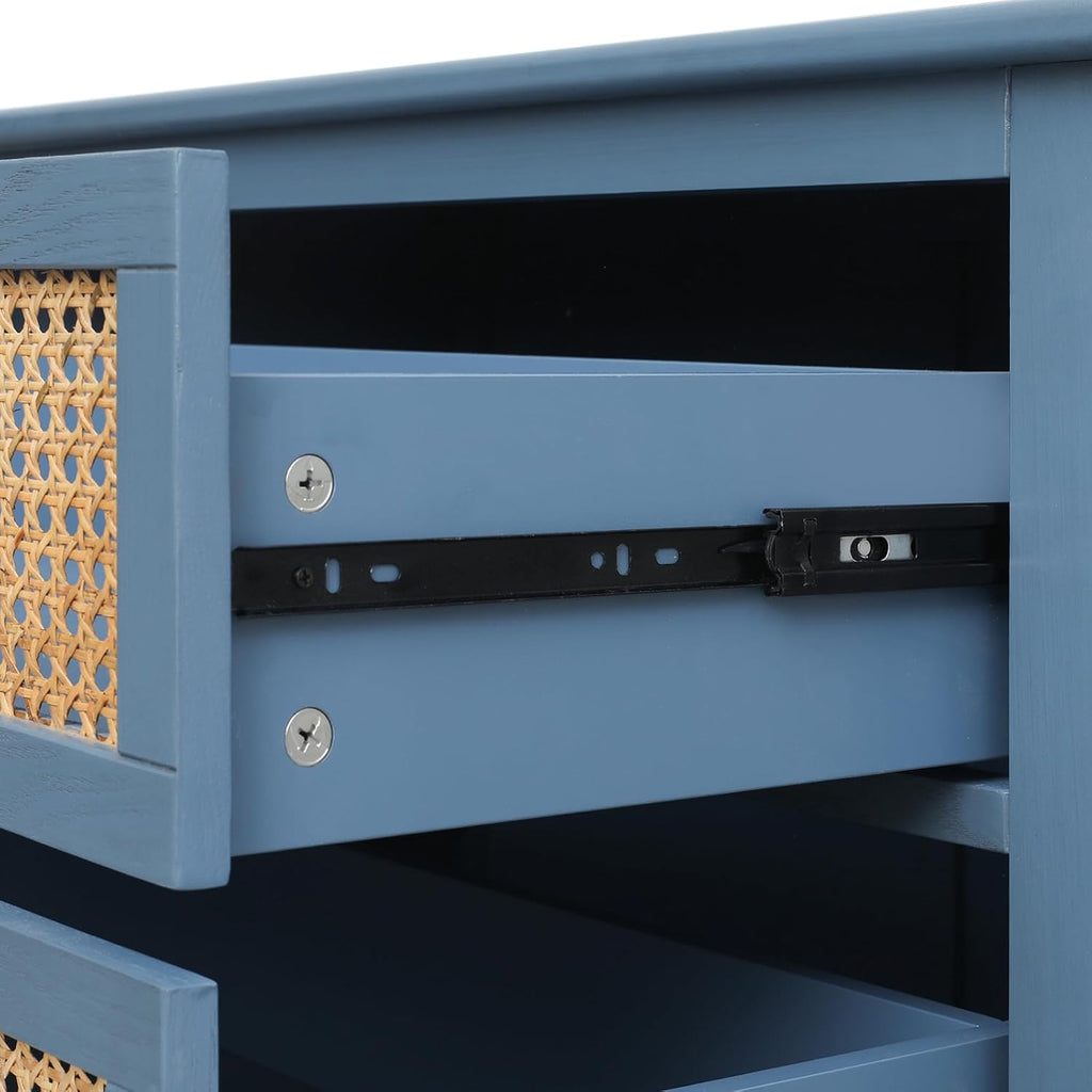 Natural Rattan 3 Drawer Cabinet N60755