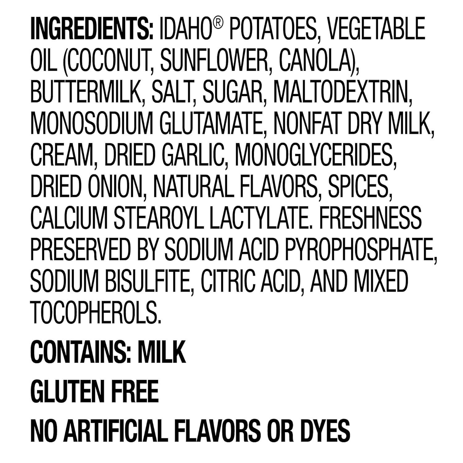 Mashed Potatoes, 4 oz (Pack of 12) Q5750