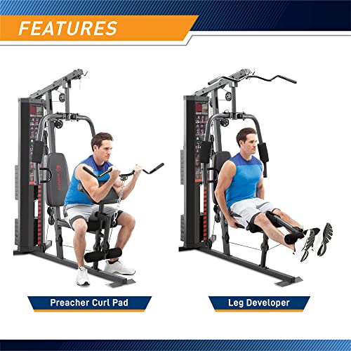 Steel Home Gym 150lb Weight Stack Machine C187