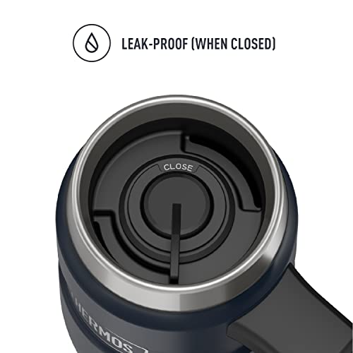 16 Ounce Matte Stainless Steel Vacuum-Insulated Travel Mug C22046