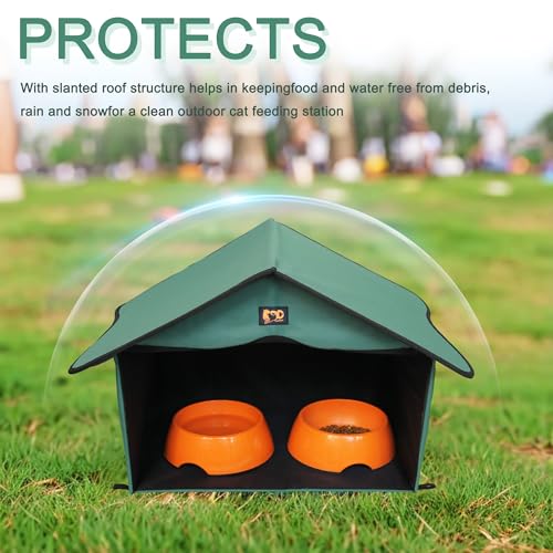 Outdoor Cat House Waterproof Pet Shelter B33686