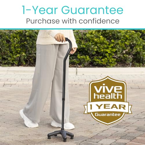 Adjustable Quad Cane with 4 Pronged Base A9979