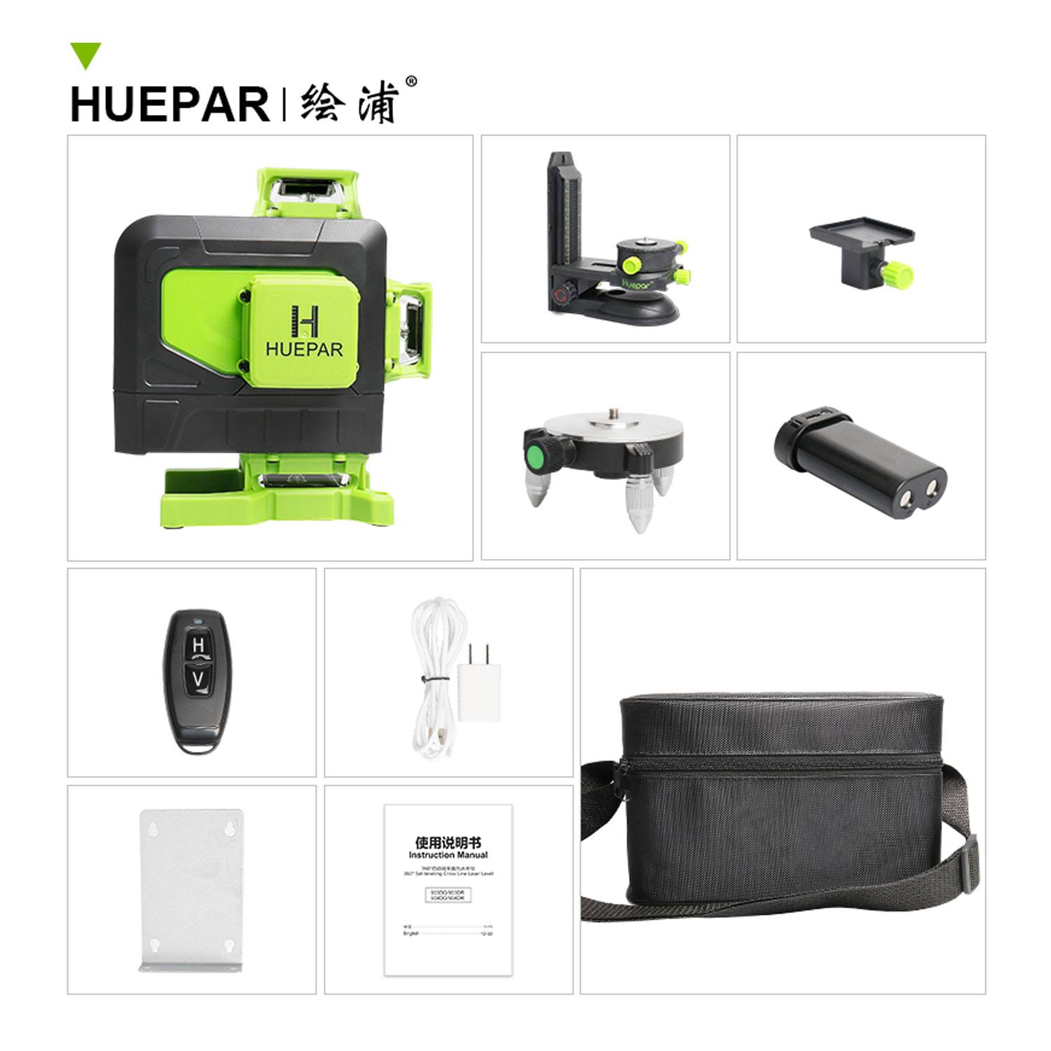 16 Line 360 Degree Self Leveling Green Laser Level E713272
