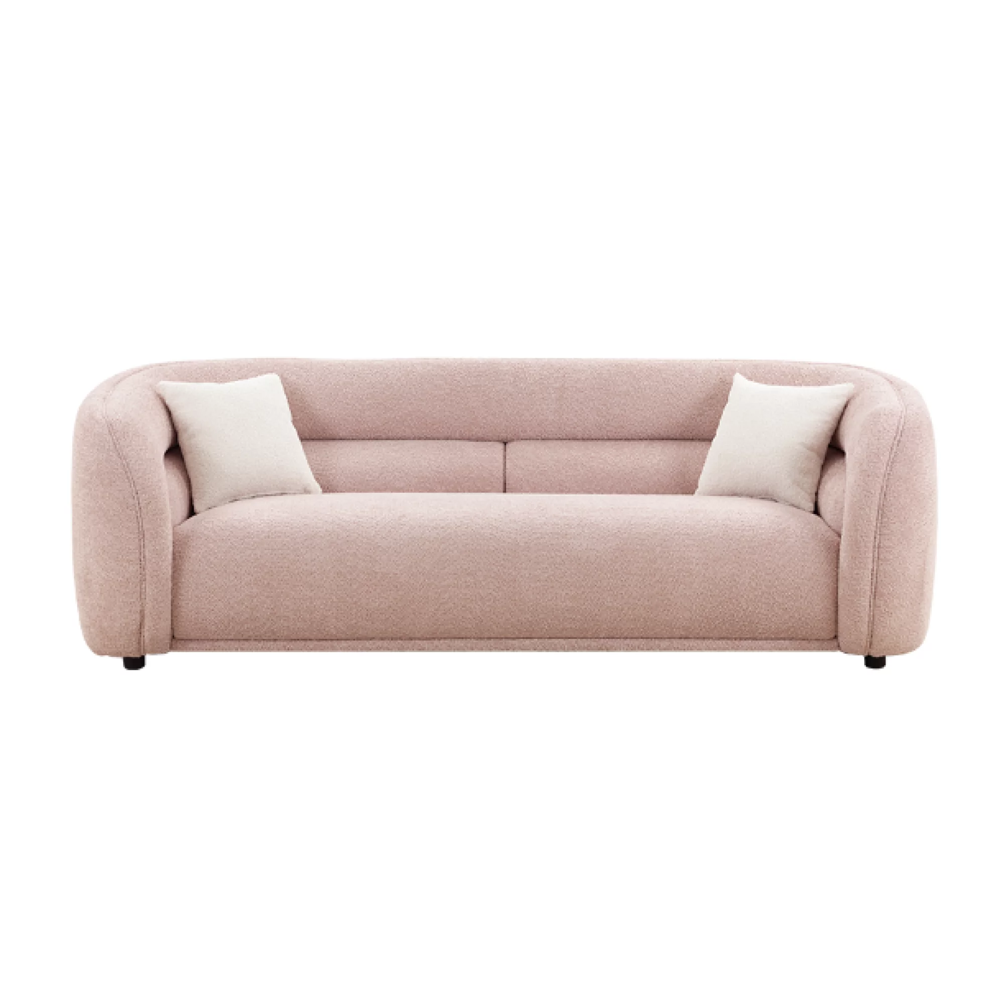 Pink Curved Sofa G84220