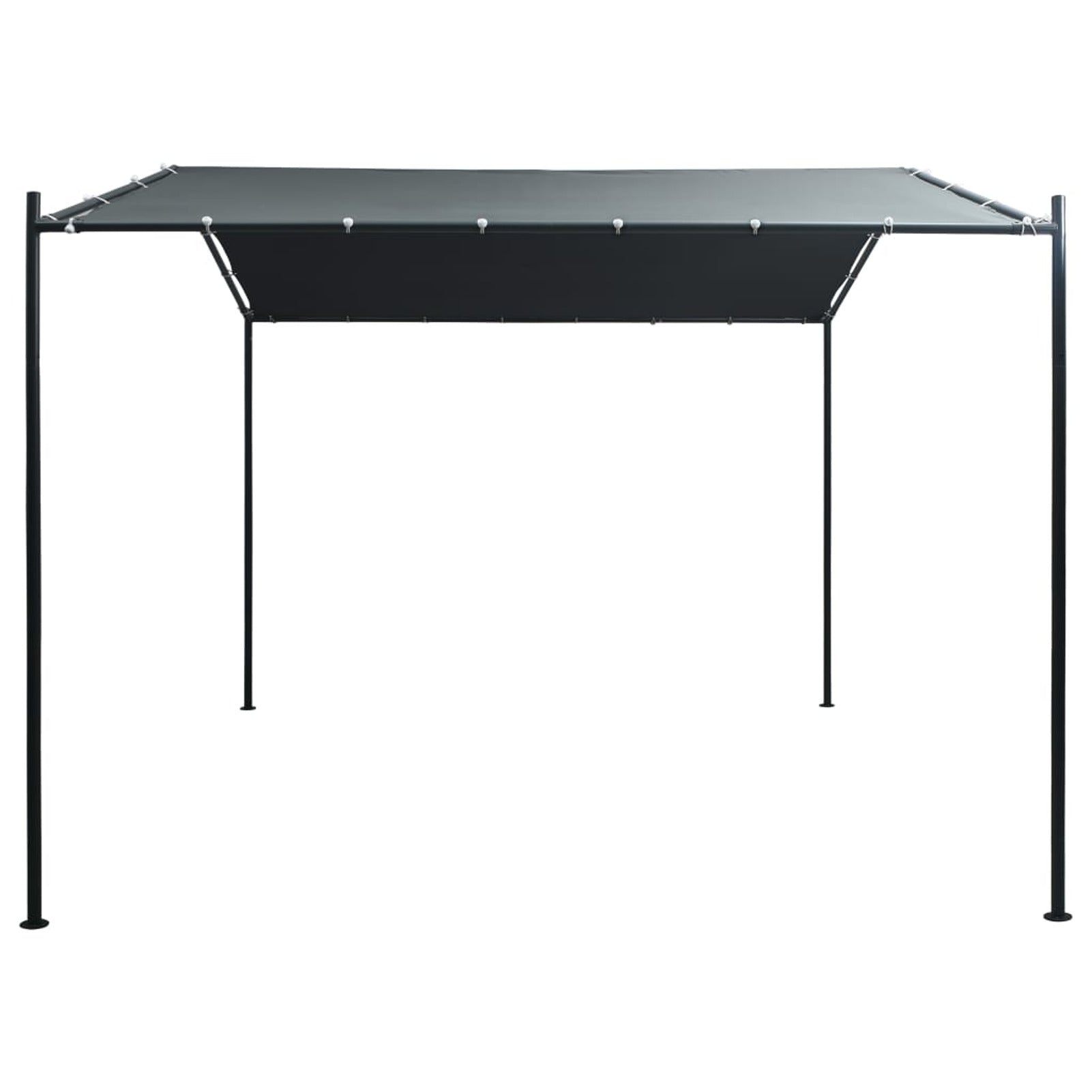 Steel Frame Sun Shade Canopy 9.8ft X 9.8ft Waterproof G415238
