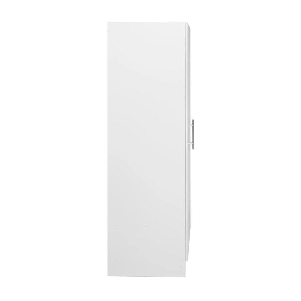 White Wardrobe Closet with Hanging Rail Z2575