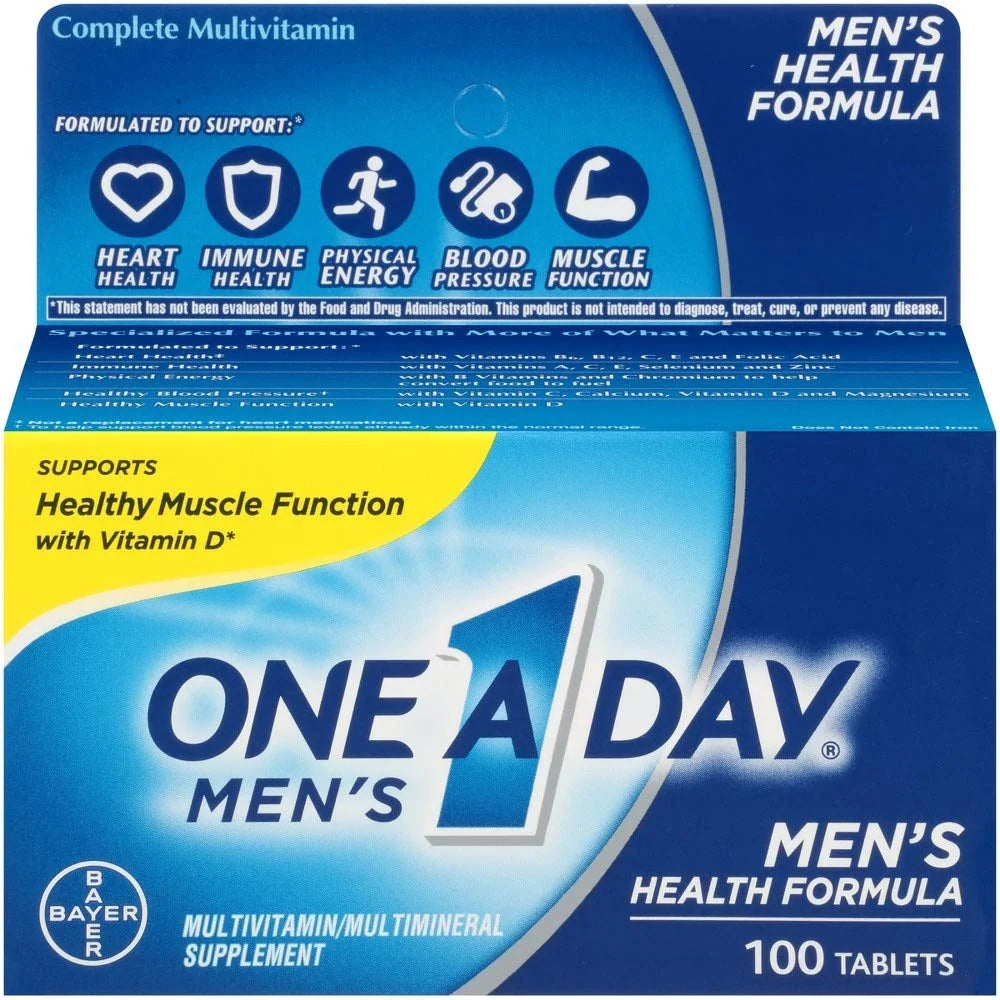 Men S Multivitamin Tablets Pack of 3 O838