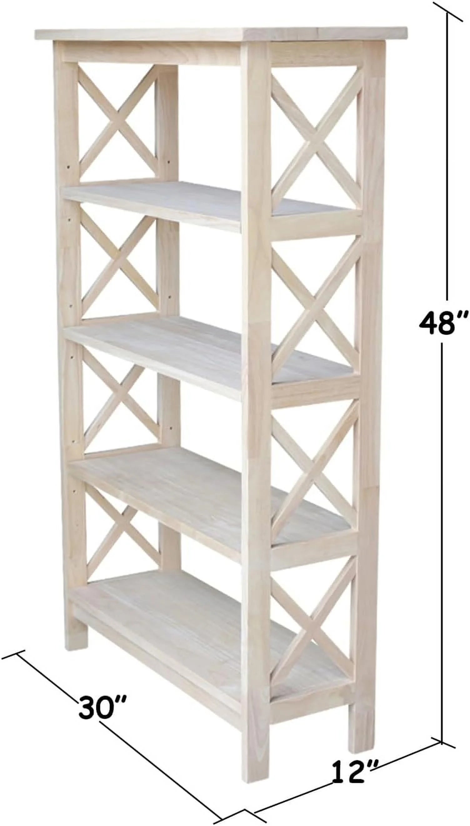 Unfinished Bookcase K9202