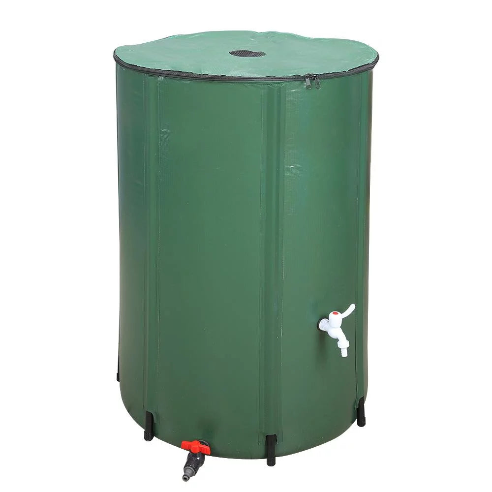 100 Gallon Portable Rain Barrel Water Storage E78394