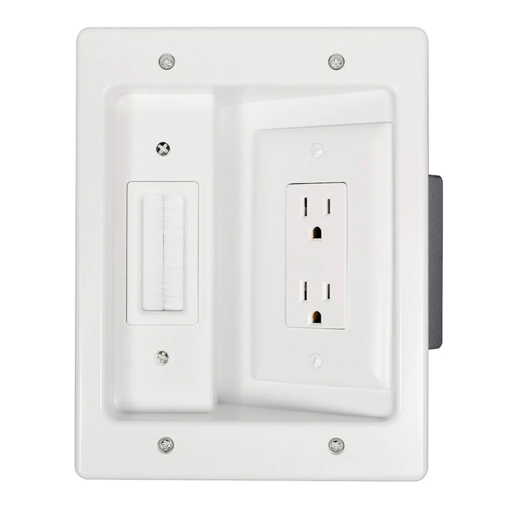 Recessed Outlet Box Cable Management Kit 15A 125V W24529