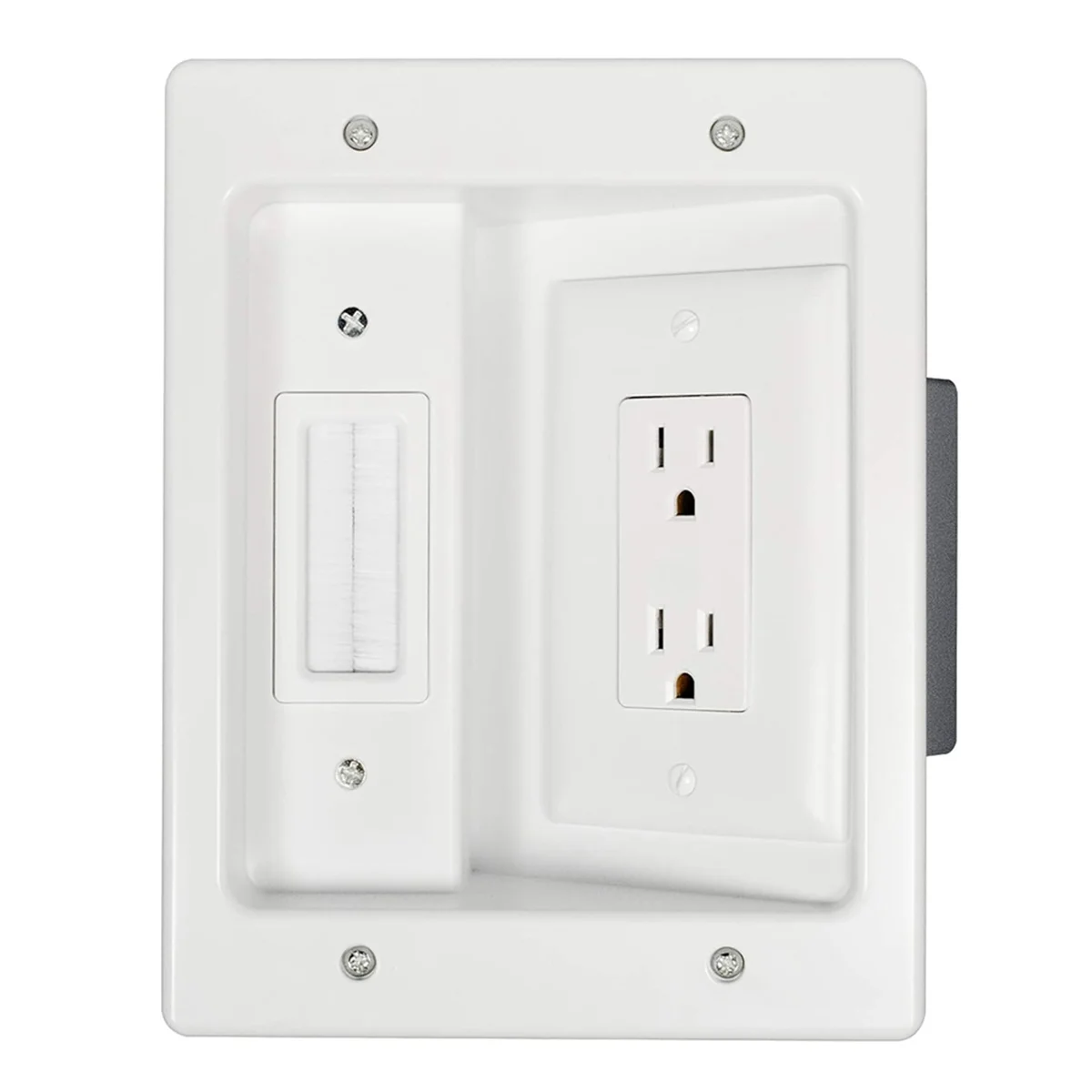 Recessed Outlet Box Cable Management Kit 15A 125V W24529