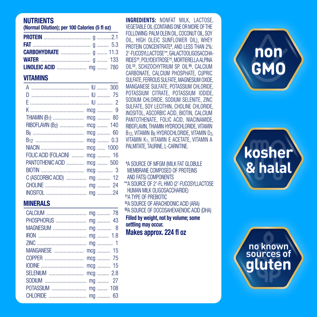 125.6 oz Milk-Based Baby Formula O203092