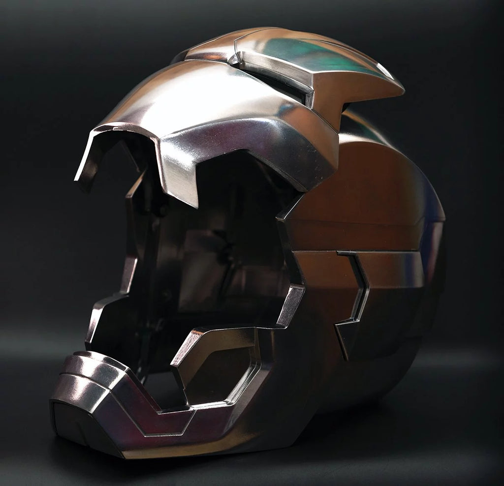 Metal Electronic Wearable Helmet with LED Light Up A4348
