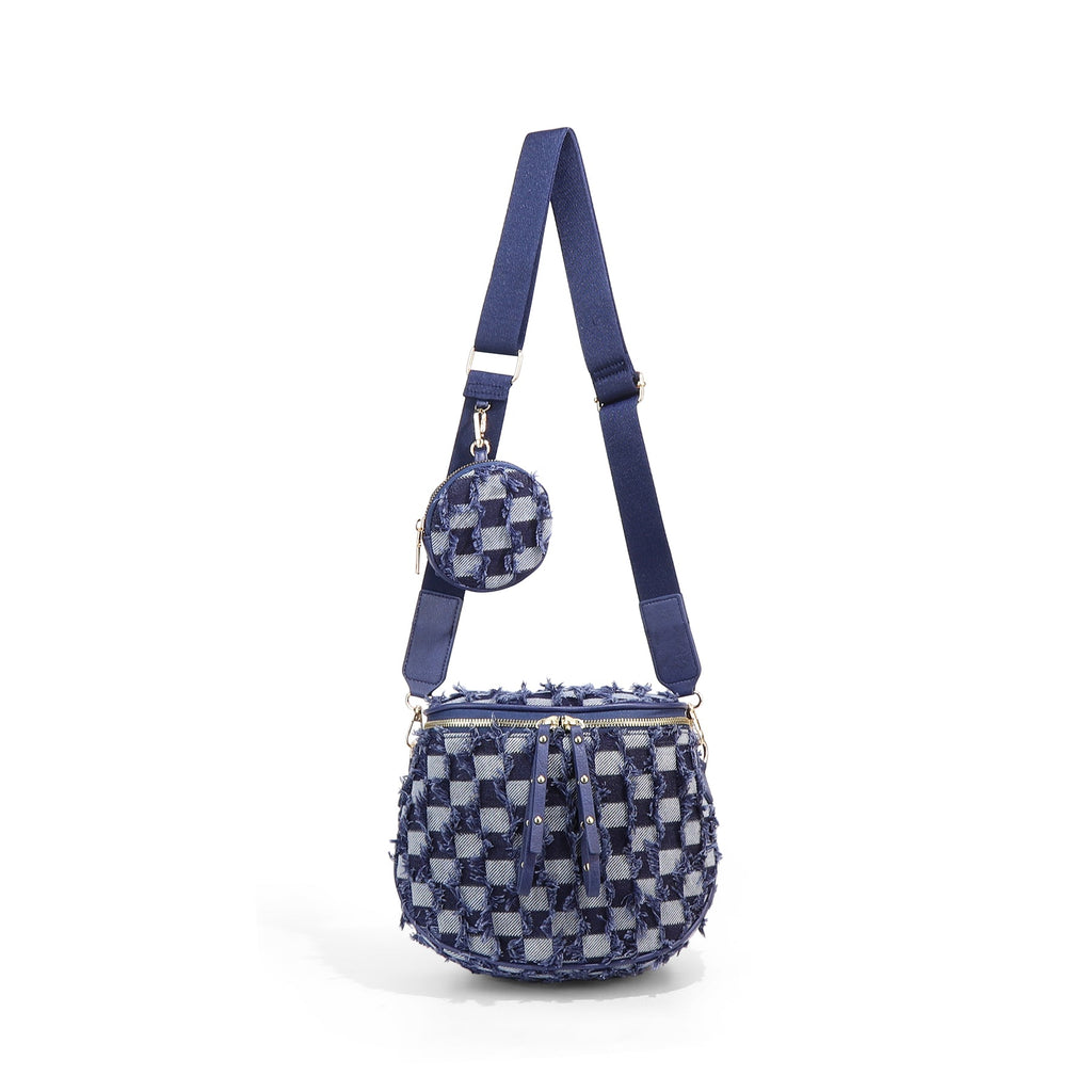 Ounamei Large Crossbody Bag for Women | Multi-Style Bag with Coin Pouch for Travel & Daily Use