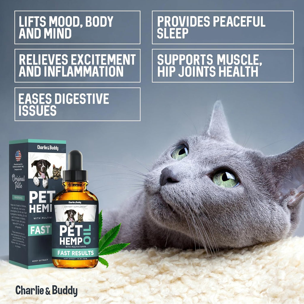 Hemp Oil for Dogs Cats N78010