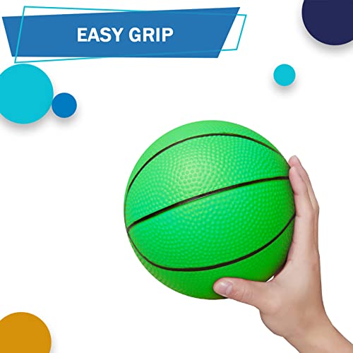 5 Inch PVC Mini Basketball (4 PCS with Air Pump) Z188