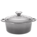 Gray 3-Quart Enameled Cast Iron Dutch Oven with Lid L28221