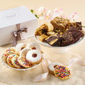 Assorted cookies gift basket with chocolate brownies, rugelach and crumb cake Z722216