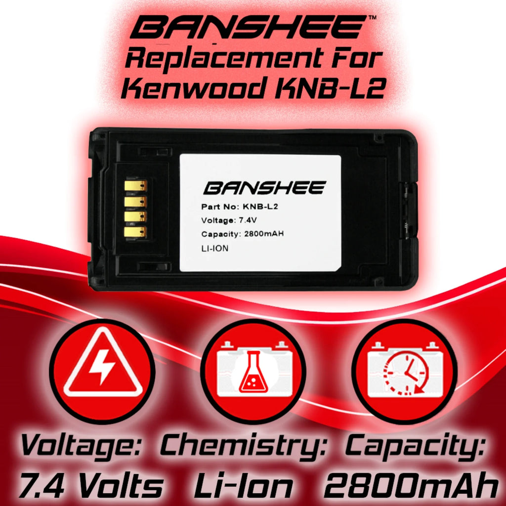 Battery Replacement for Kenwood J536591