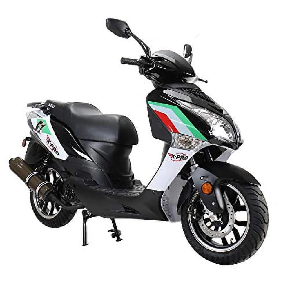 150cc Gas Moped Scooter with 13" Aluminum Wheels D27739