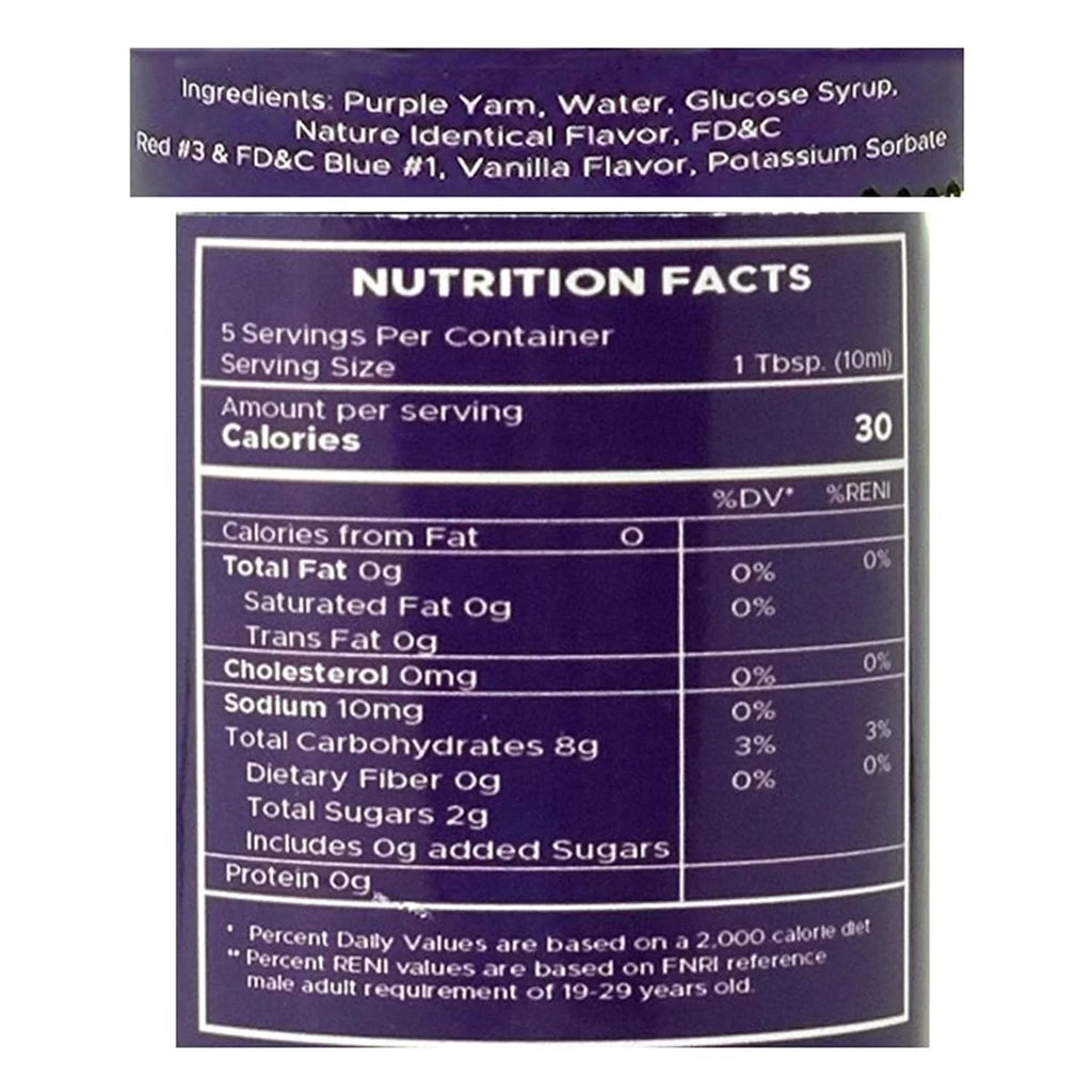 Real Ube Purple Yam Flavoring Extract 70 Ml & Real Ube Powder 100 G (2-Pc Set) N787858