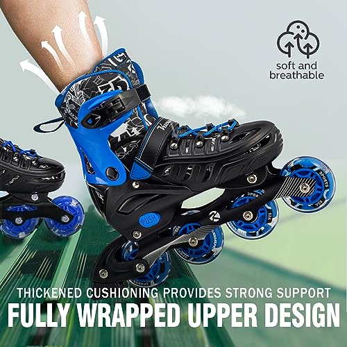 Adjustable Illuminating Inline Skates C536609