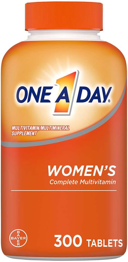 Women's Multivitamin with Vitamin A, B, C, D, E, Magnesium, Calcium, Zinc, 300 Tablets L40720