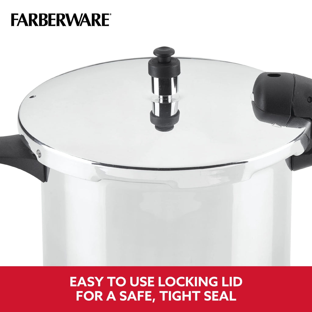 6-Quart Aluminum Stovetop Pressure Cooker G636