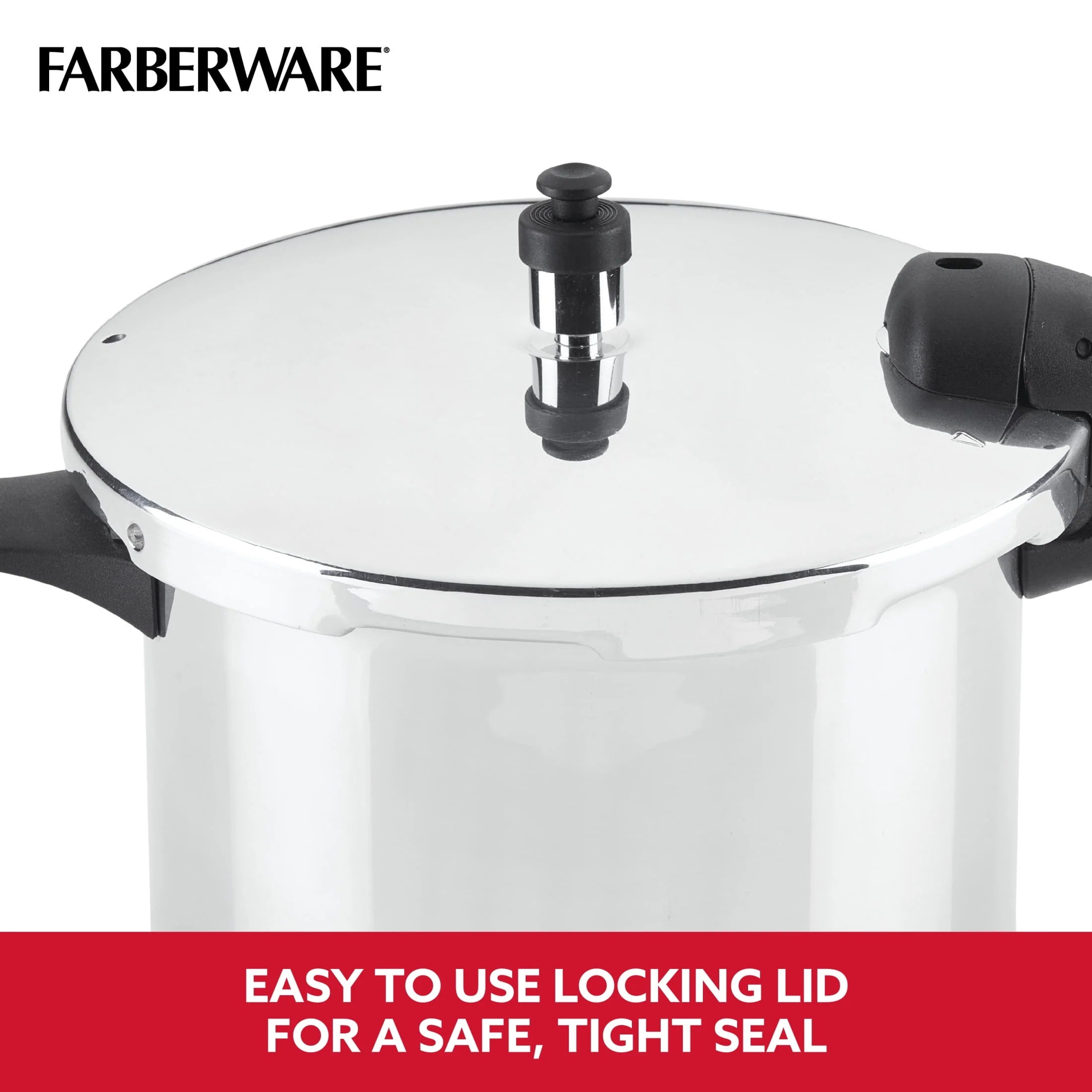 6-Quart Aluminum Stovetop Pressure Cooker G636