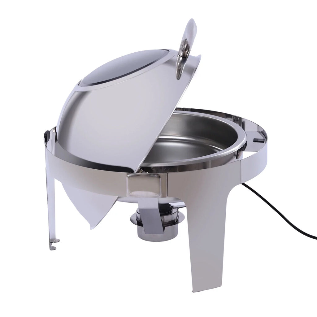 6.3-Quart Stainless Food Warmer Chafing Dish V22841