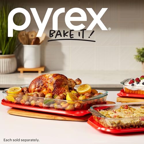 2-Qt Glass Baking Dish with Lid H551