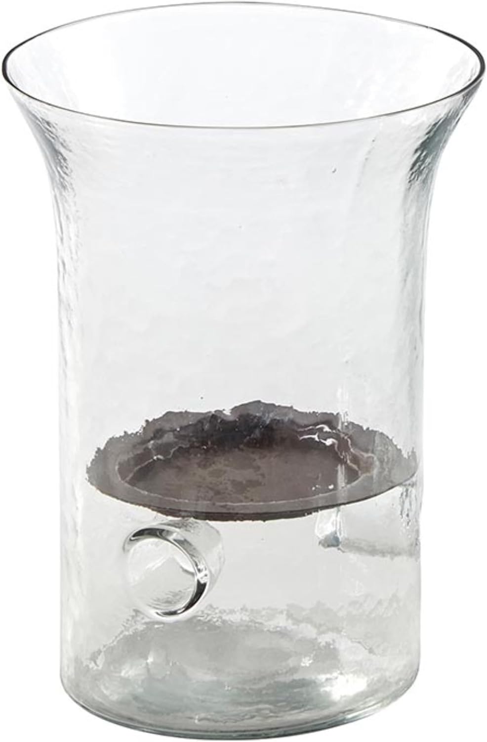 Clear Glass Hurricane Candle Holder D95939