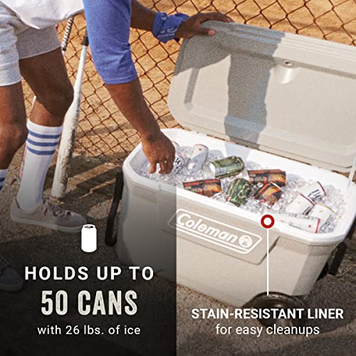65-Quart Insulated Portable Rolling Cooler S92662