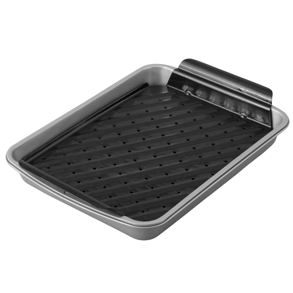 Large Non-Stick Broiler Pan Set, 14 x 11-Inch X10710