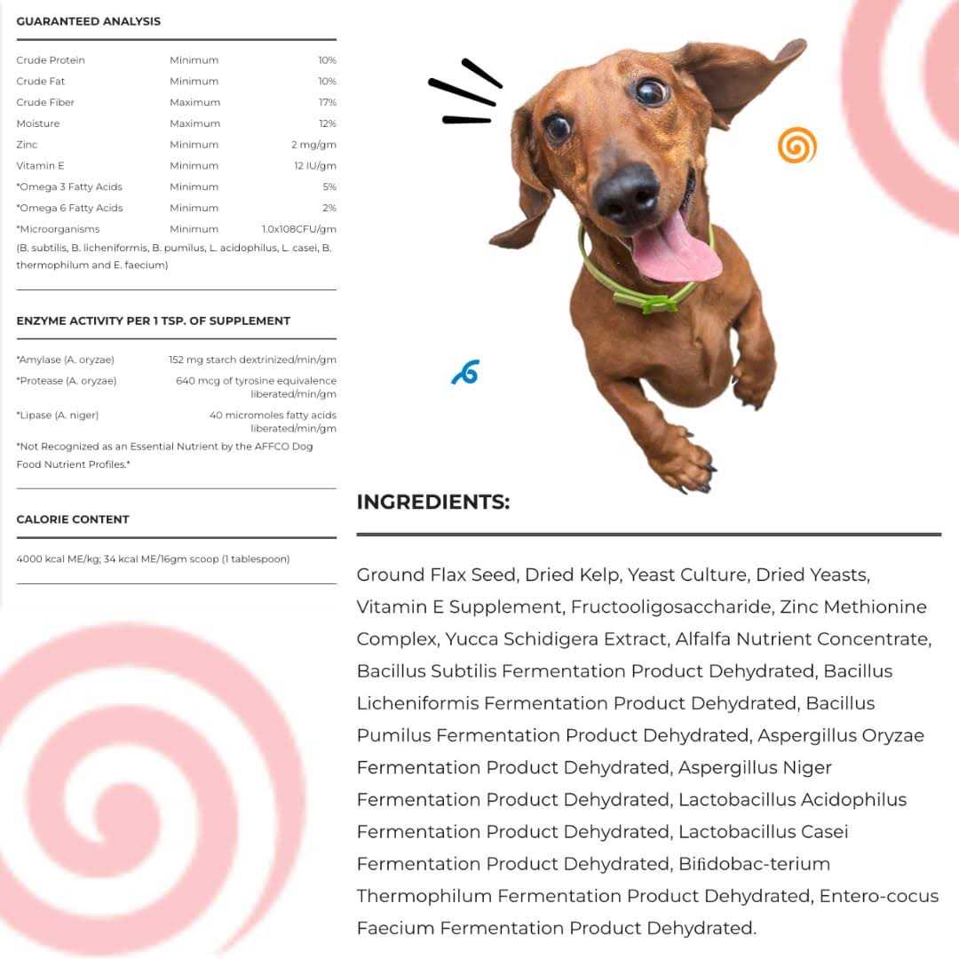 Probiotic Supplement for Dogs Omega 3 J28950