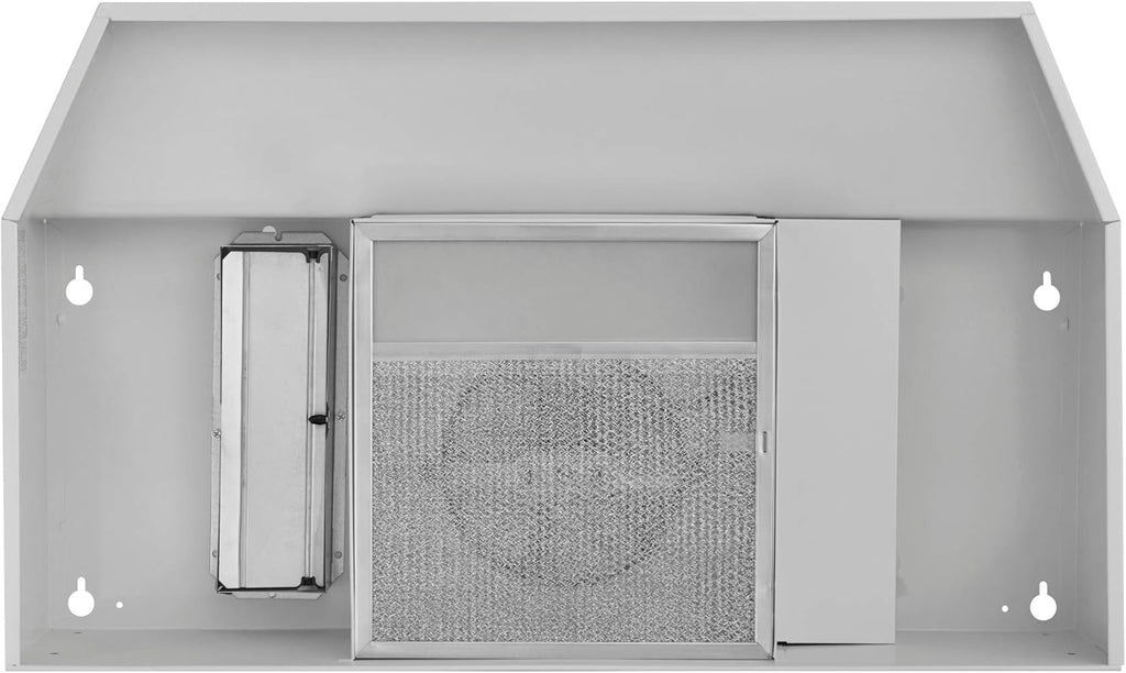 42-inch Under-Cabinet Range Hood with 2-Speed Exhaust Fan and Light, White B70859